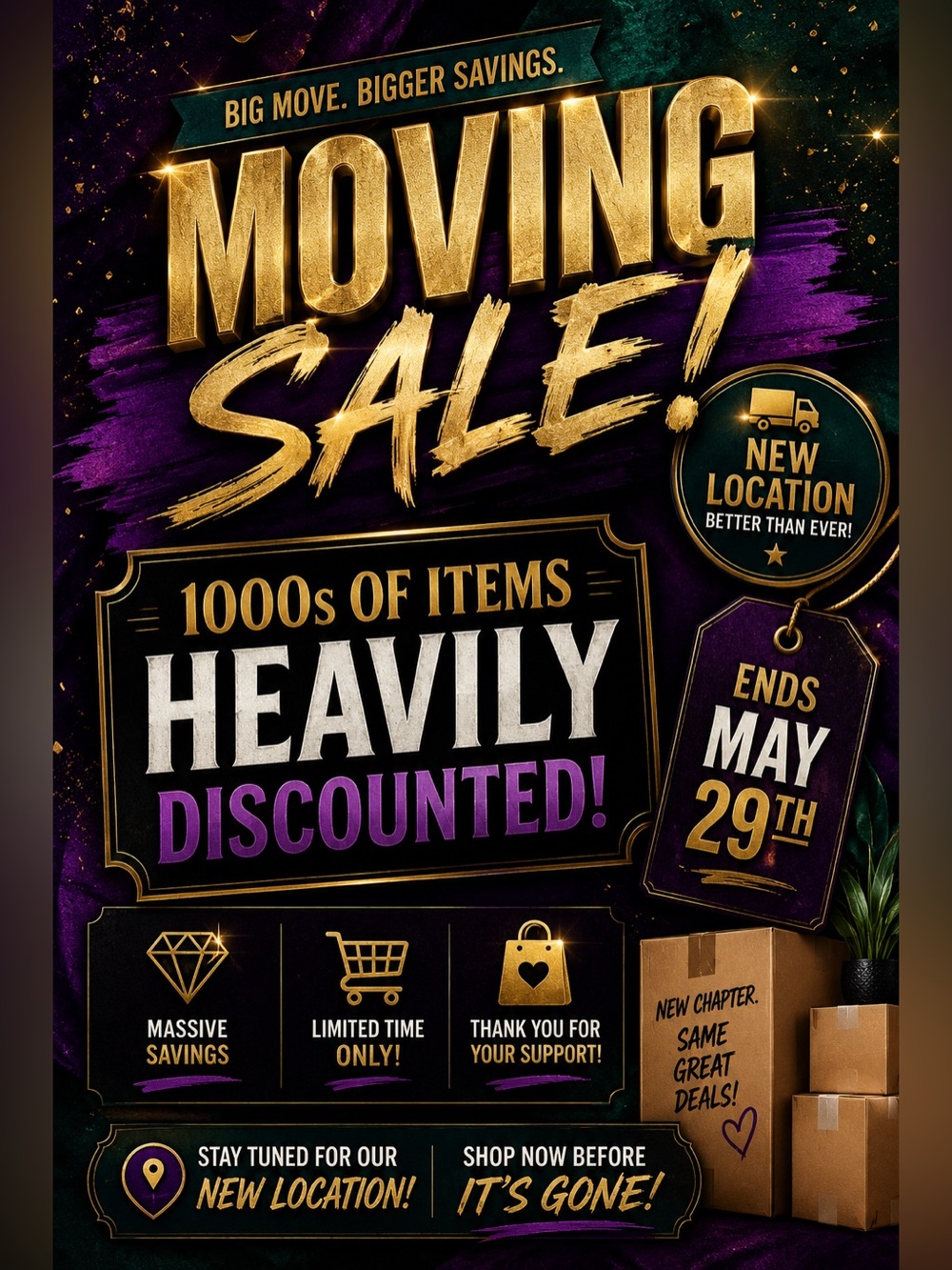 🚚HUGE MOVING SALE🚚 ITEMS HEAVILY DISCOUNTED